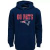 Clothing * | Kids 7-20 New England Patriots Team Slogan Fleece Hoodie