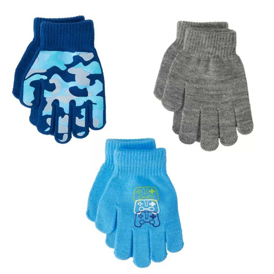 Accessories * | Toddler Addie & Tate Camo Gloves Set