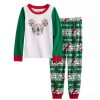 Clothing * | Disney'S Mickey Mouse Girls 4-12 Jammies For Your Families "Holiday Party Mickey" Pajama Set