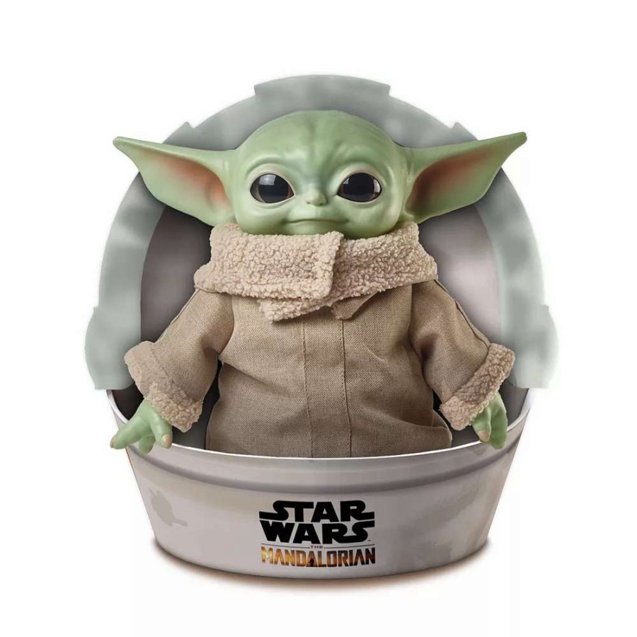 Toys * | Star Wars The Mandalorian The Child Aka Baby Yoda Plush By Mattel