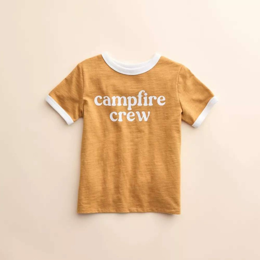 Clothing * | Kids 4-8 Little Co. By Lauren Conrad Organic Ringer Tee