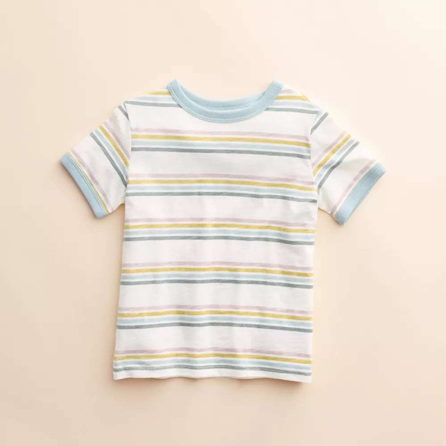 Clothing * | Kids 4-8 Little Co. By Lauren Conrad Organic Ringer Tee