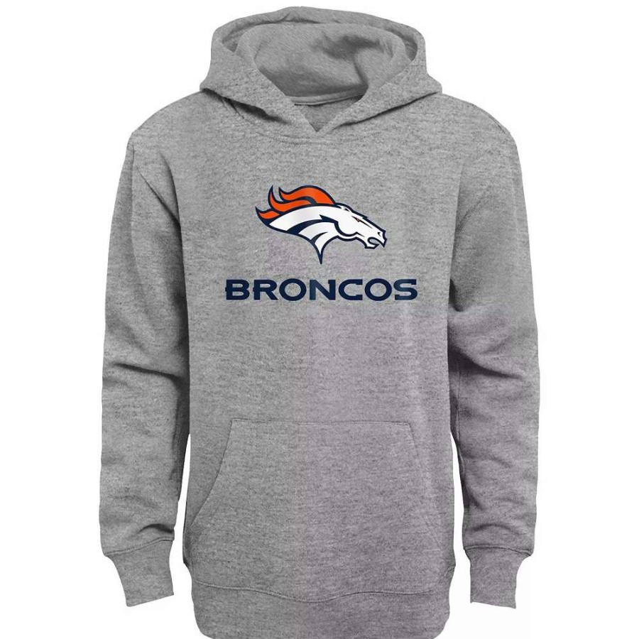 Clothing * | Kids 7-20 Denver Broncos Team Pride Fleece Hoodie