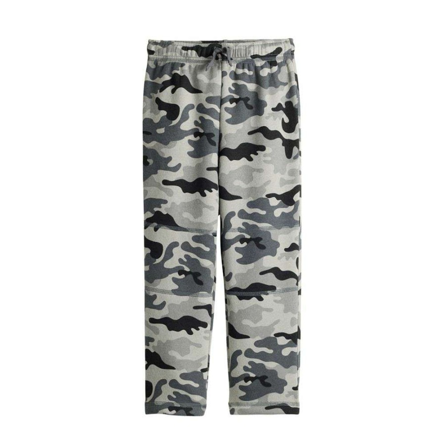 Clothing * | Toddler Boy Jumping Beans Fleece Open Leg Sweatpants