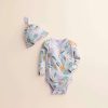 Clothing * | Baby Little Co. By Lauren Conrad Organic Kimono Bodysuit & Hat Set Multi Tropical