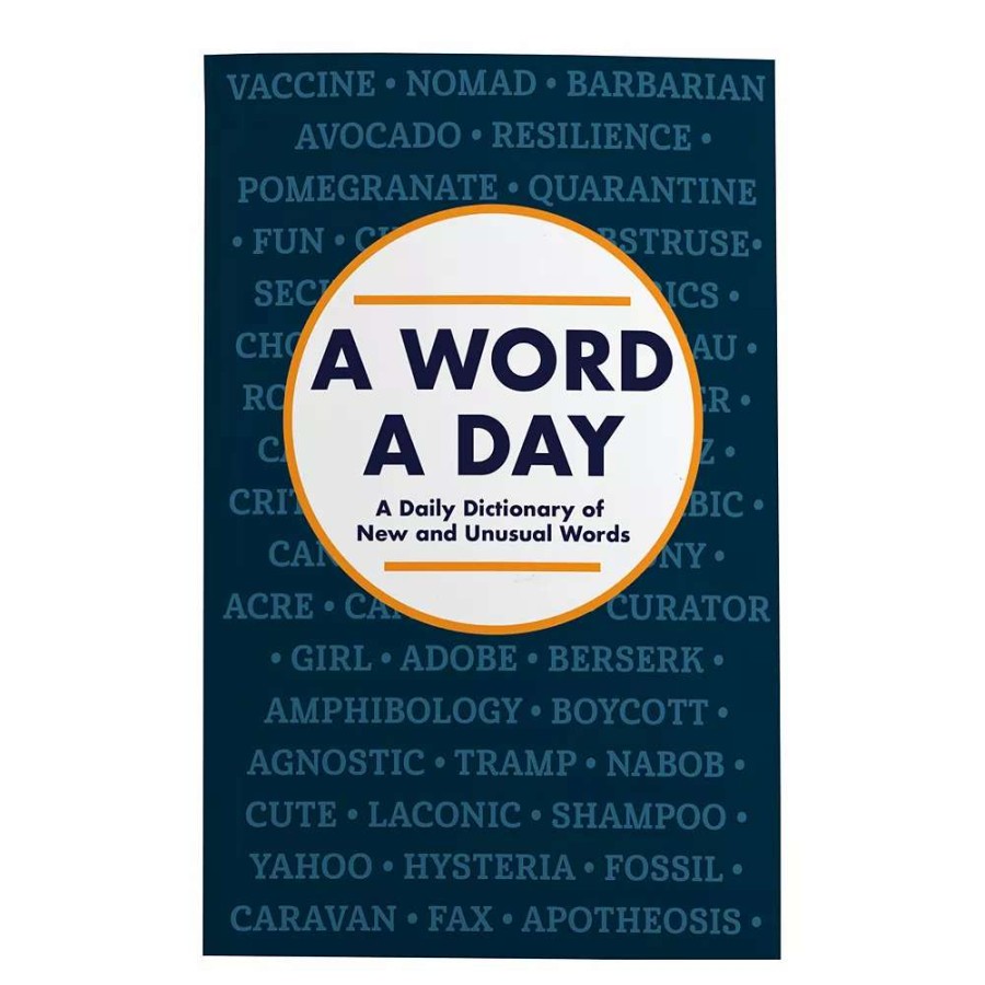 Books * | A Word A Day: A Daily Dictionary Of New And Unusual Words Book