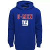 Clothing * | Kids 7-20 New York Giants Team Slogan Fleece Hoodie