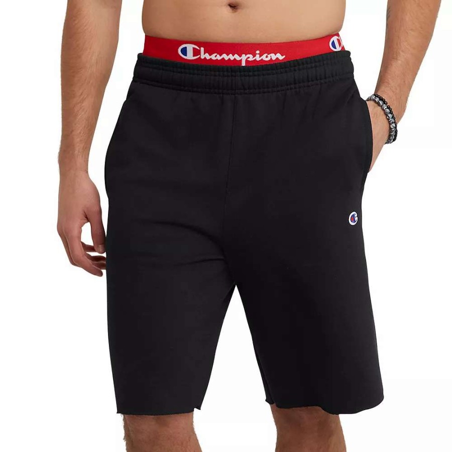 Clothing * | Men'S Champion 10-Inch Powerblend Fleece Shorts