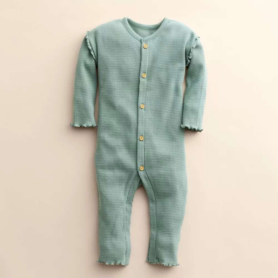 Clothing * | Baby Little Co. By Lauren Conrad Lettuce-Edge Romper