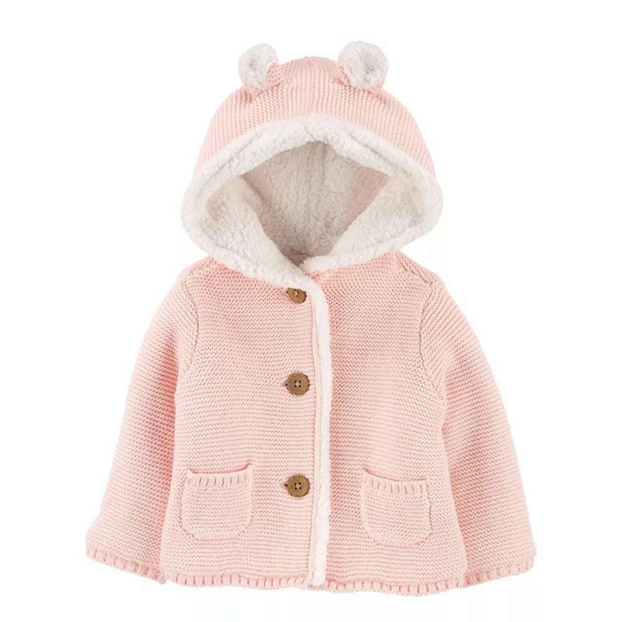 Clothing * | Baby Carter'S Sherpa-Lined Cardigan