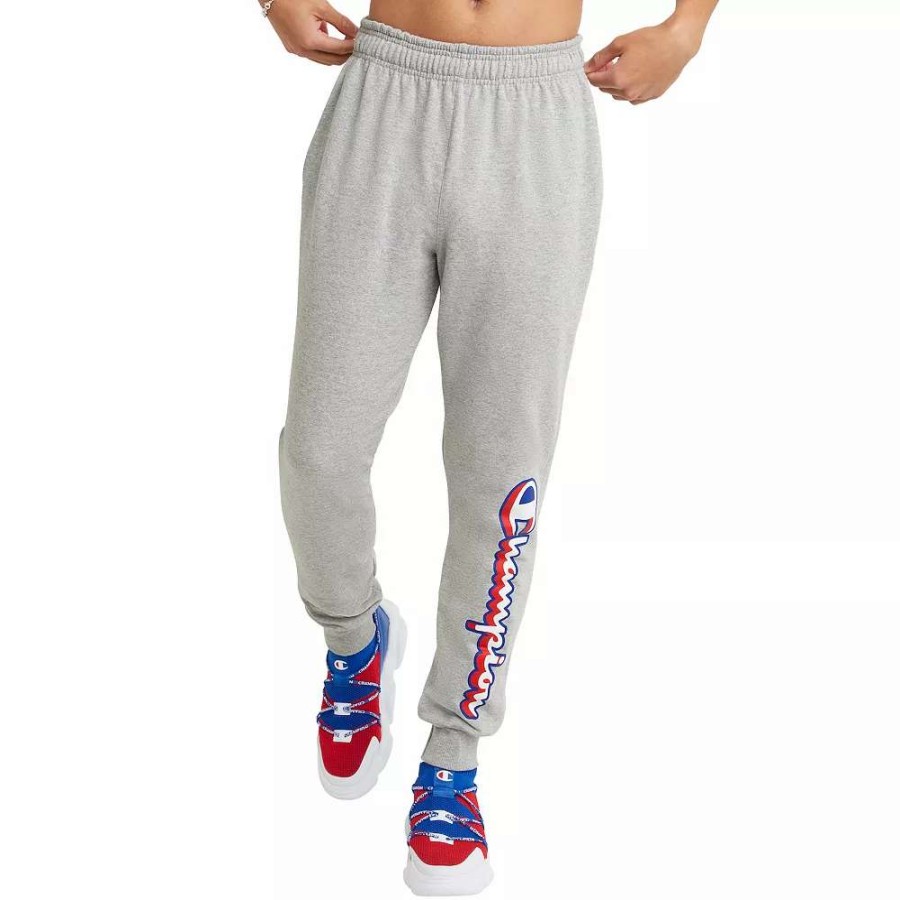 Clothing * | Men'S Champion Powerblend Fleece Joggers