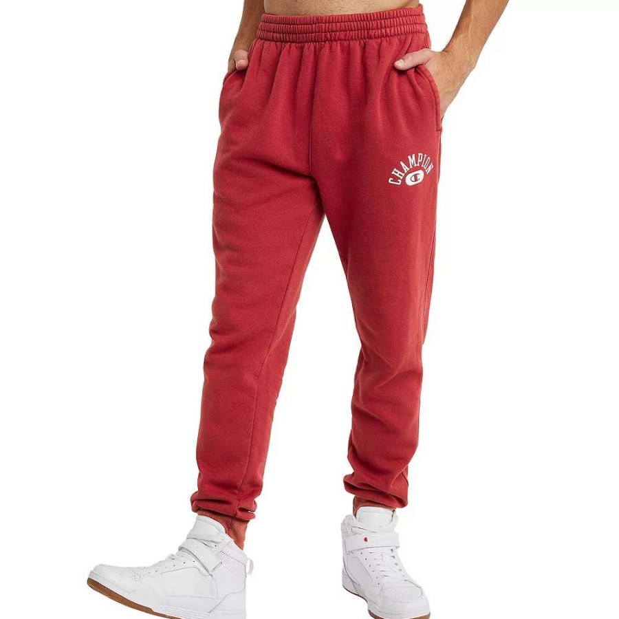 Clothing * | Men'S Champion Vintage Wash Varsity Fleece Joggers