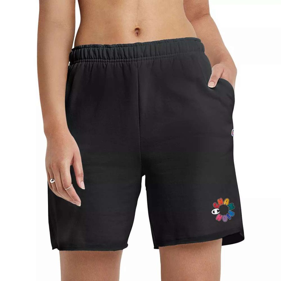 Clothing * | Women'S Champion Powerblend 6 1/2-In. Fleece Shorts