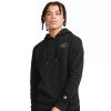 Clothing * | Men'S Champion Camo Logo Powerblend Fleece Hoodie Black