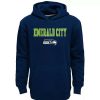 Clothing * | Kids 7-20 Seattle Seahawks Team Slogan Fleece Hoodie