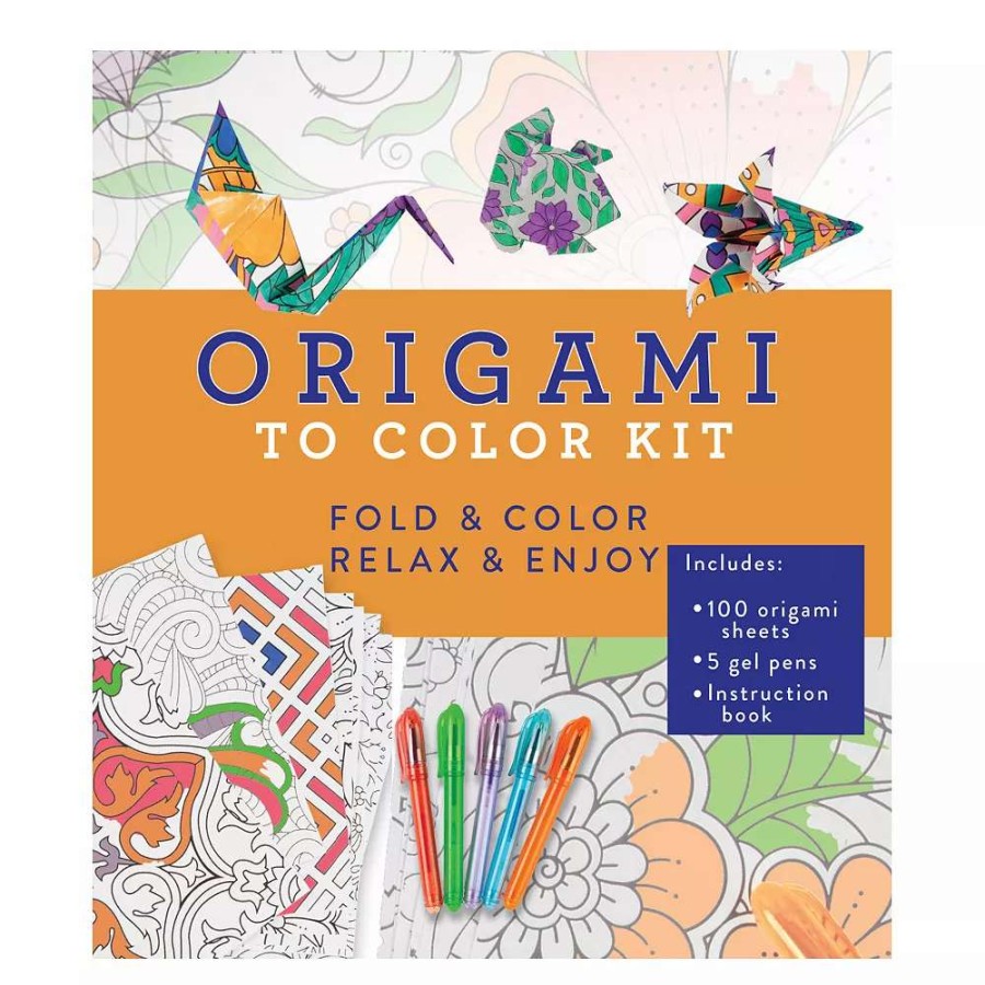 Books * | Origami To Color Kit