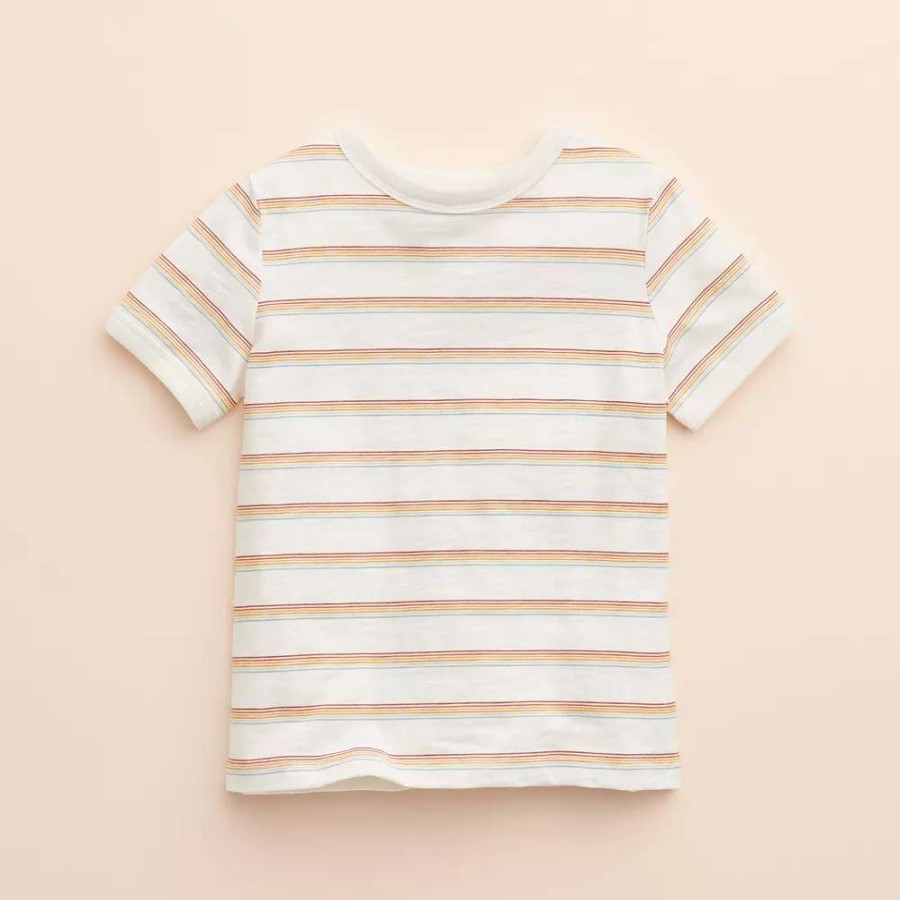 Clothing * | Baby & Toddler Little Co. By Lauren Conrad Organic Ringer Tee