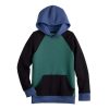 Clothing * | Kids 8-20 Sonoma Goods For Life Supersoft Colorblock Hoodie In Regular & Husky