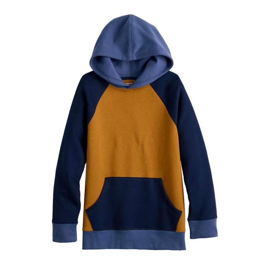 Clothing * | Kids 8-20 Sonoma Goods For Life Supersoft Colorblock Hoodie In Regular & Husky