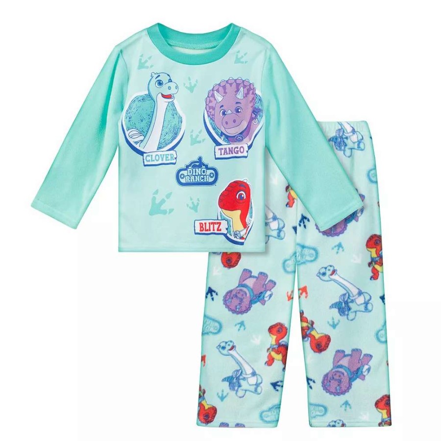 Clothing * | Toddler Dino Ranch 2-Piece Pajama Set