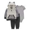 Clothing * | Baby Carter'S 3-Piece Little Striped Jacket Set