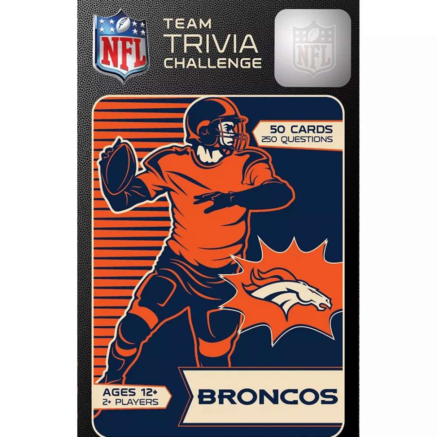 Toys * | Denver Broncos Trivia Challenge Travel Game